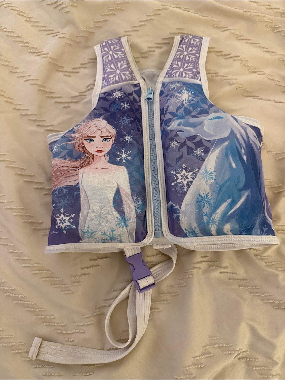 Disney Elsa Swim Safety Vest in Purple and Blue